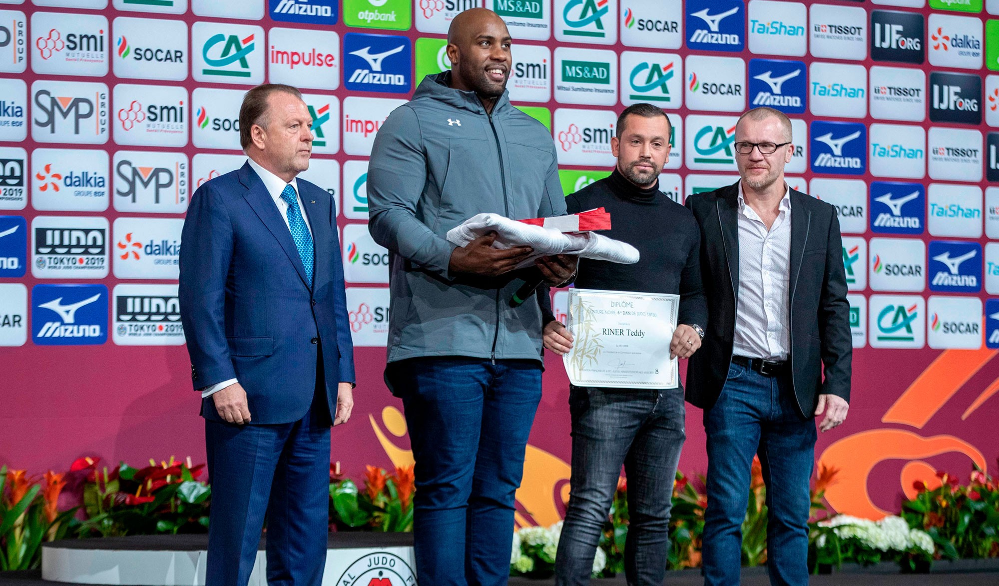 Teddy riner shop 6eme dan