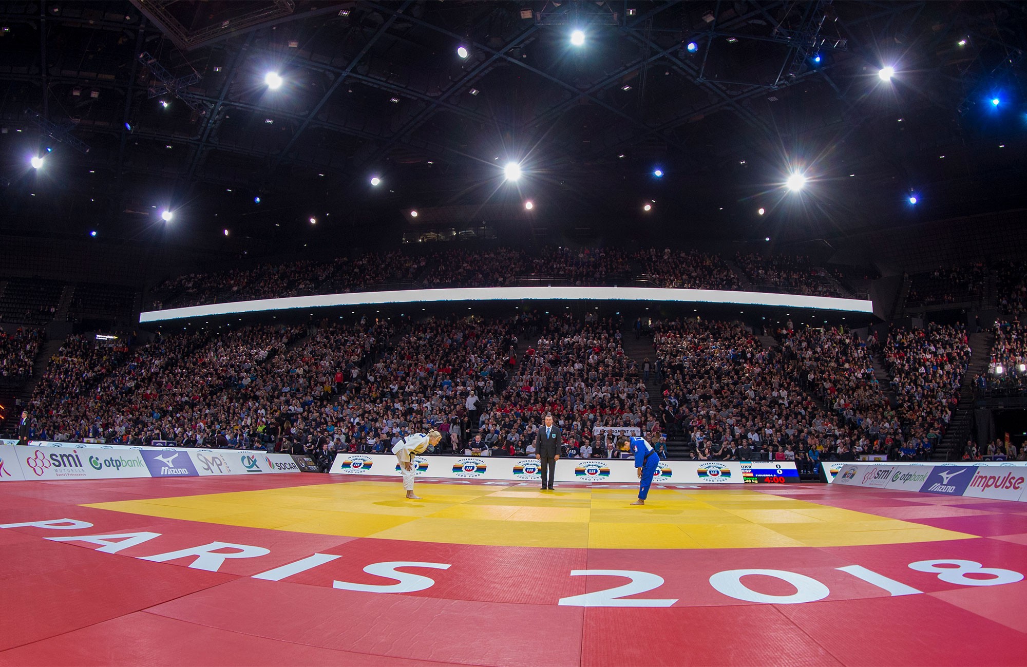 Интернешнл 2024. Дзюдо Арена. Спортивная Арена имени Ласло Паппа. Papp Laszló Budapest Sport Arena. Арена для дзюдо пустая.