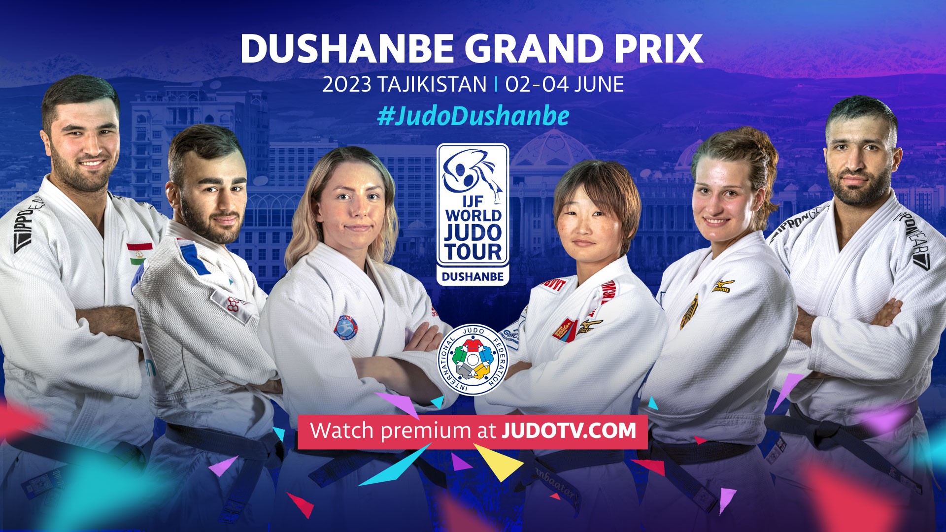 Judo Inspires the World In Dushanbe for the First Grand Prix in