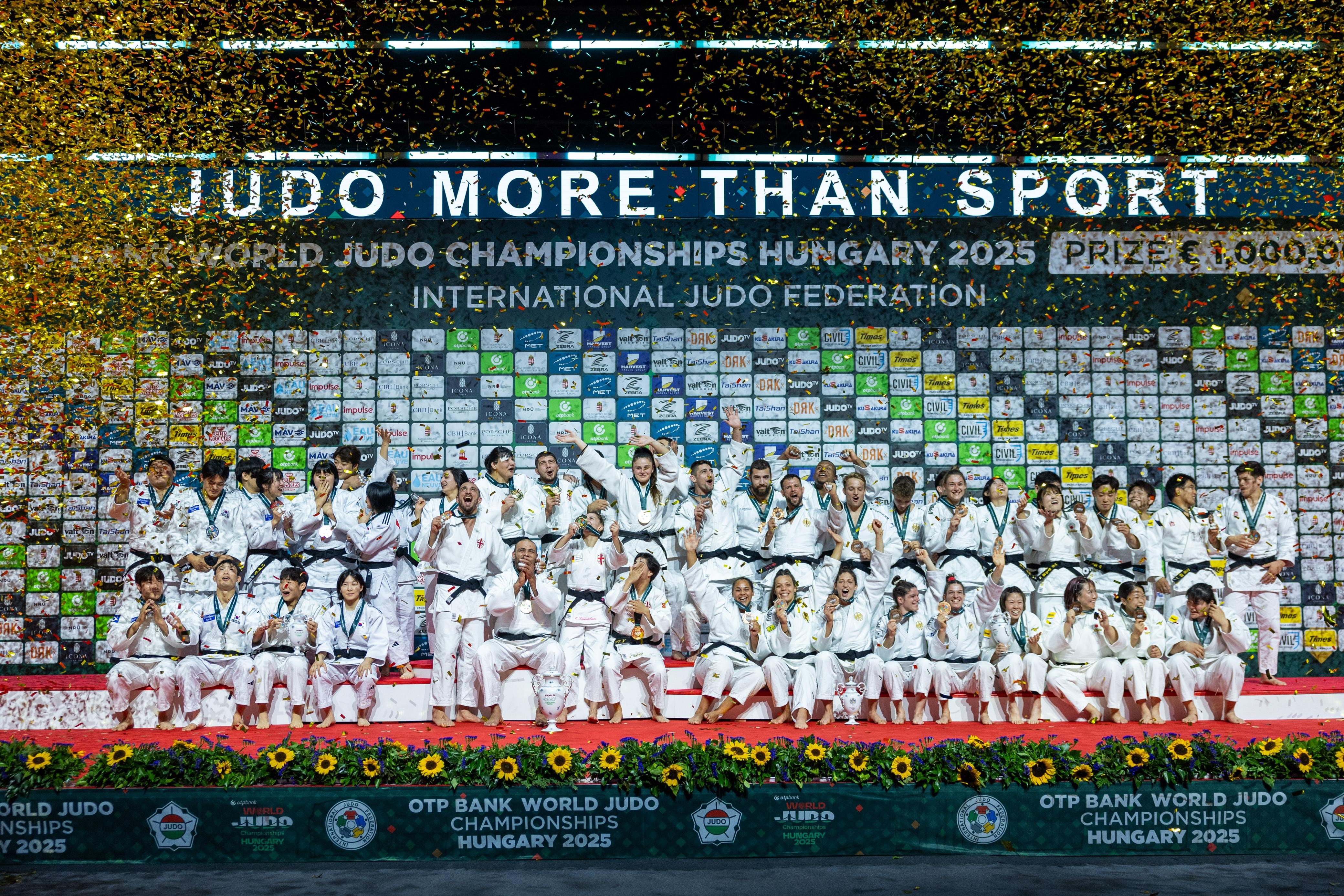 Georgia! It's Georgia! World Mixed Team Champions! / IJF.org