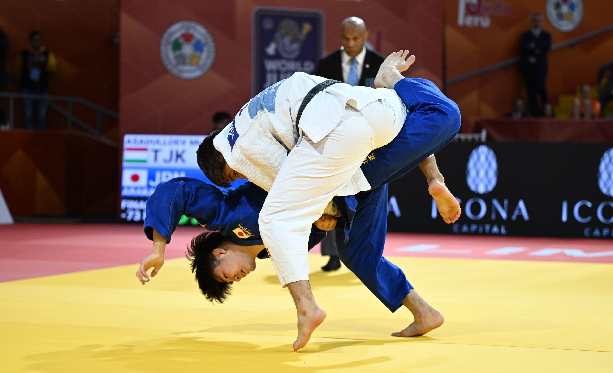 -73 kg: Asadulloev Captures Gold for Tajikistan