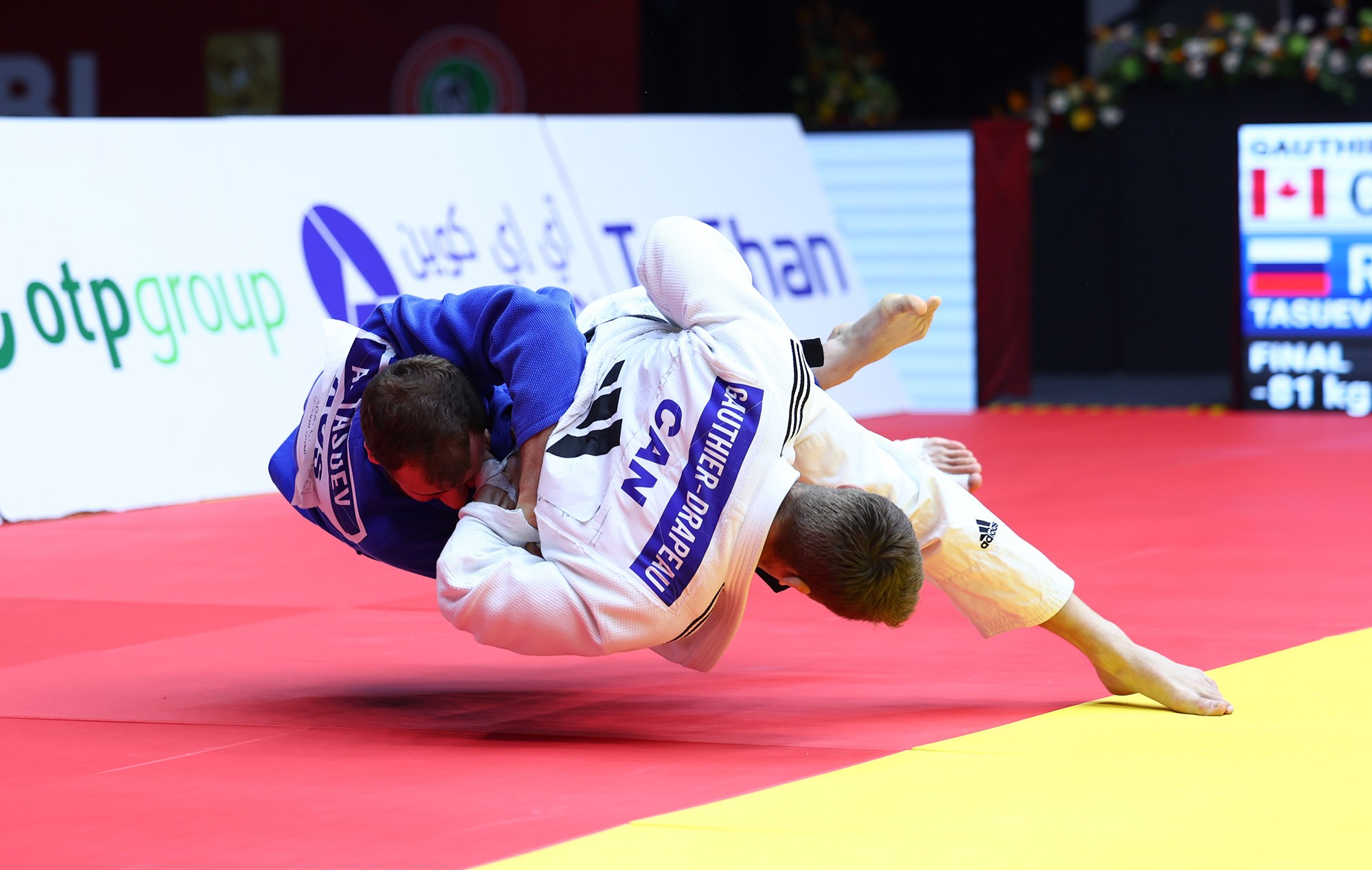 -81 kg: Gauthier Drapeau Claims Gold with Style and Control