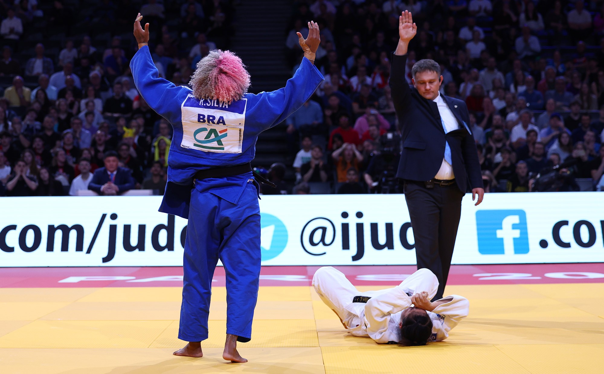 -63 kg: Paris Gold for Rafaela, at Last!