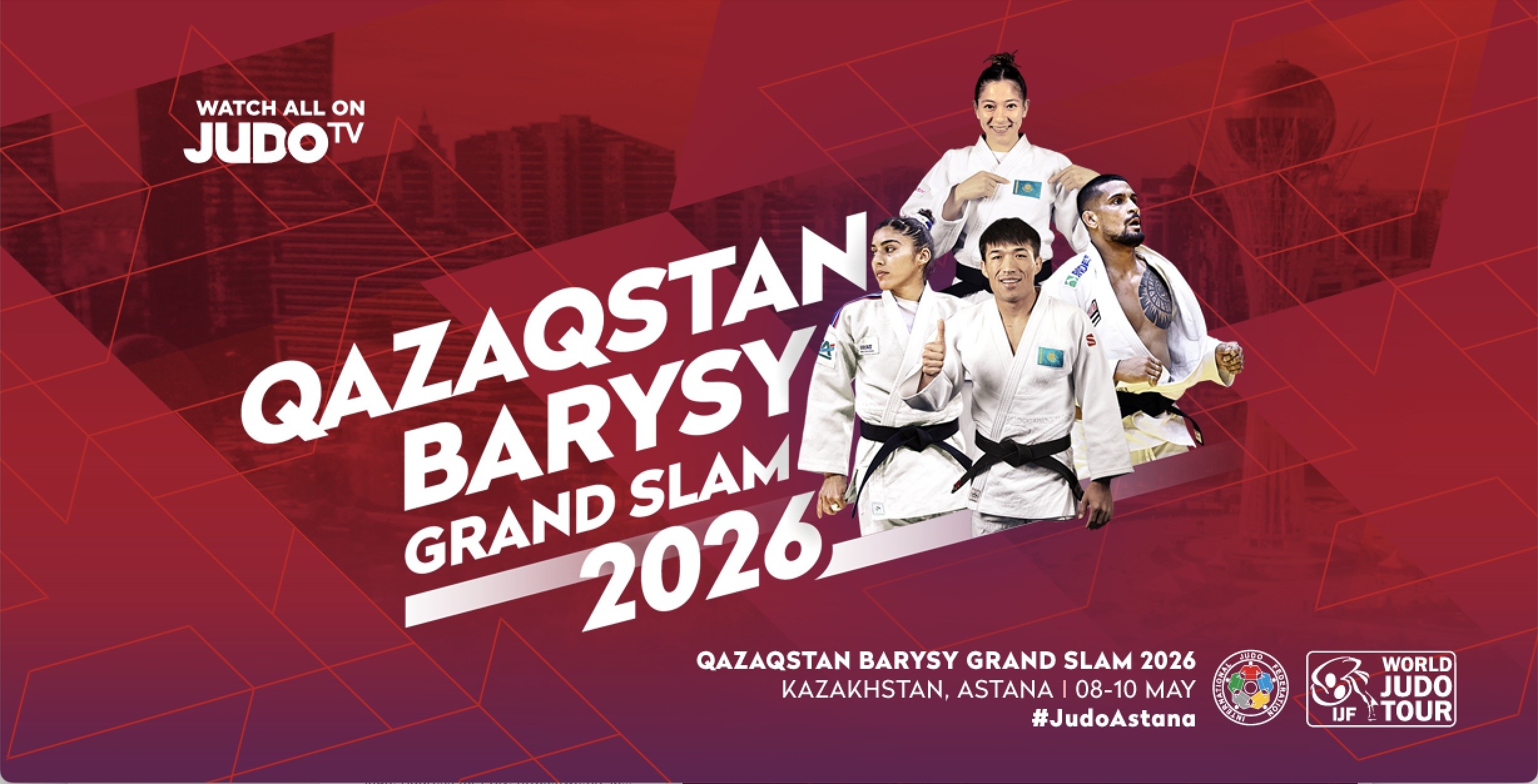 As the Qazaqstan Barysy Grand Slam Comes to an End, Everyone Celebrates its Success — International Judo Federation
