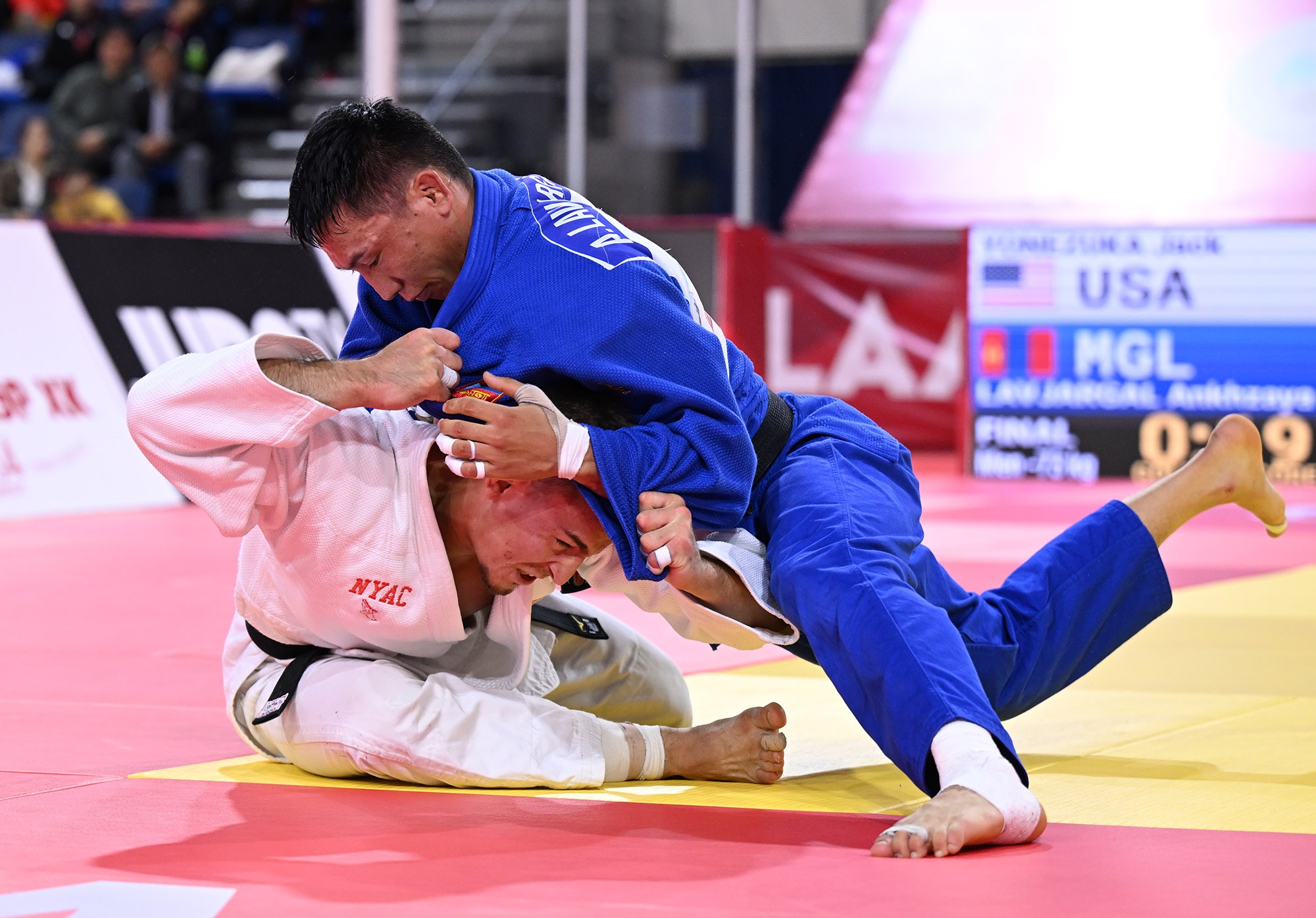 -73 kg: Ankhzaya Lavjargal Gives Mongolia a Golden Moment