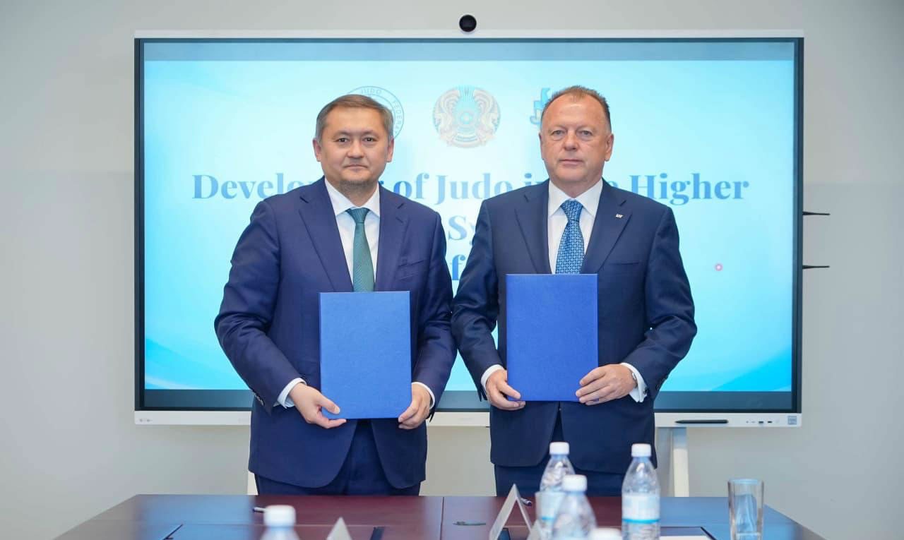 Kazakhstan Strengthens Link Between Judo and Higher Education