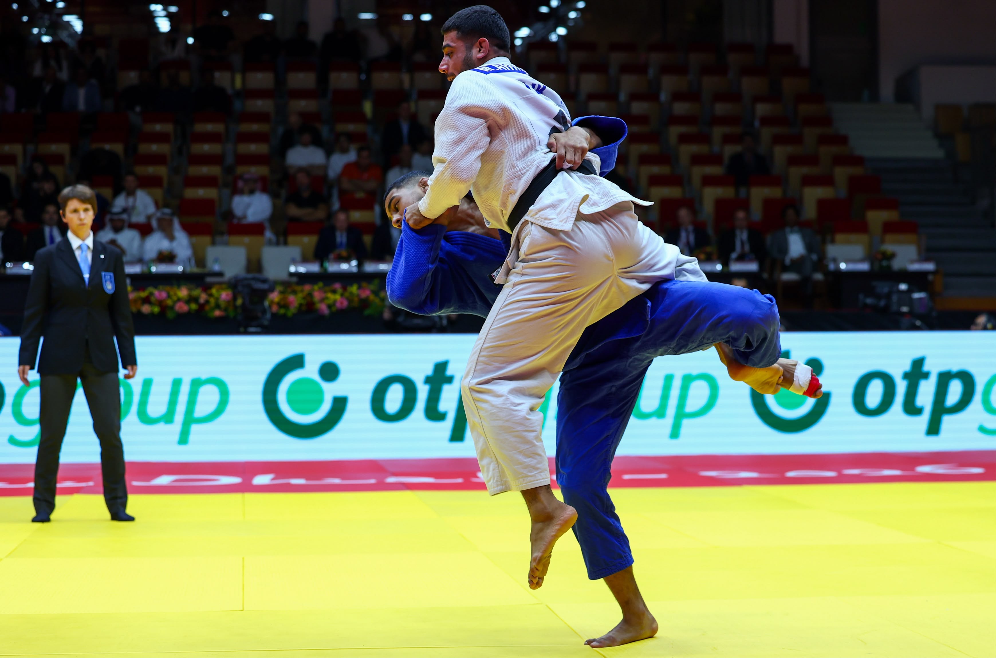 Doukkali Wins 73 kg Title, Earning Applause from Morocco and Africa Doukkali Wins 73 kg Title, Earning Applause from Morocco and Africa