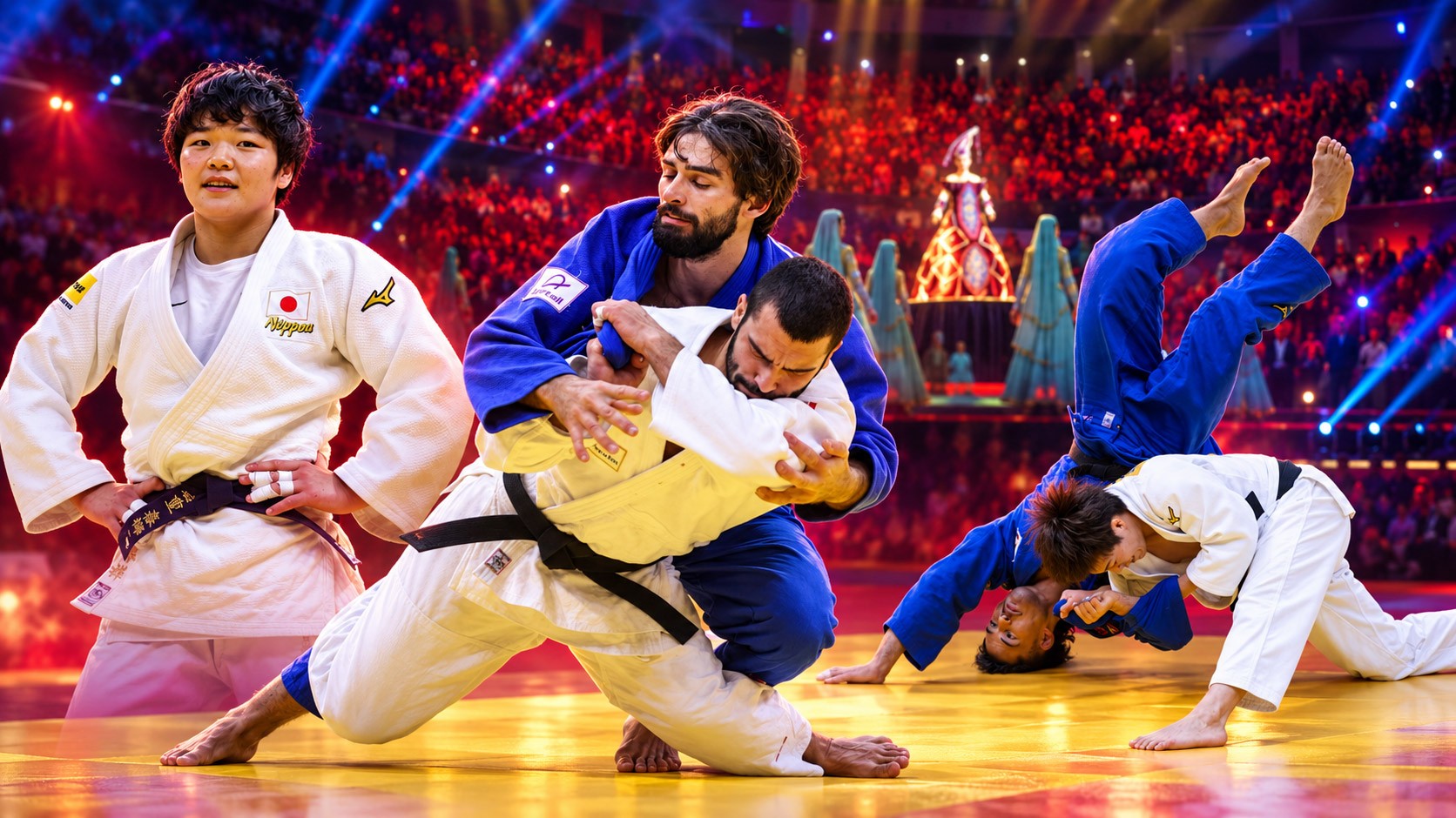 Japan sweeps seven golds at Baku judo worlds; UAE wins first title